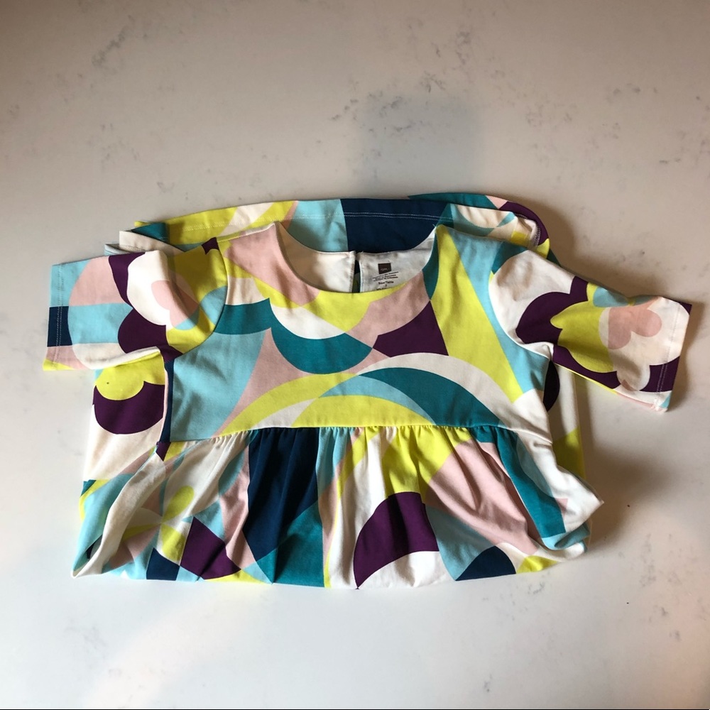 Tea Collection Girl Dress Empire Waist Twirl